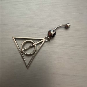 HARRY POTTER DEATHLY HALLOWS 💀 BELLY RING